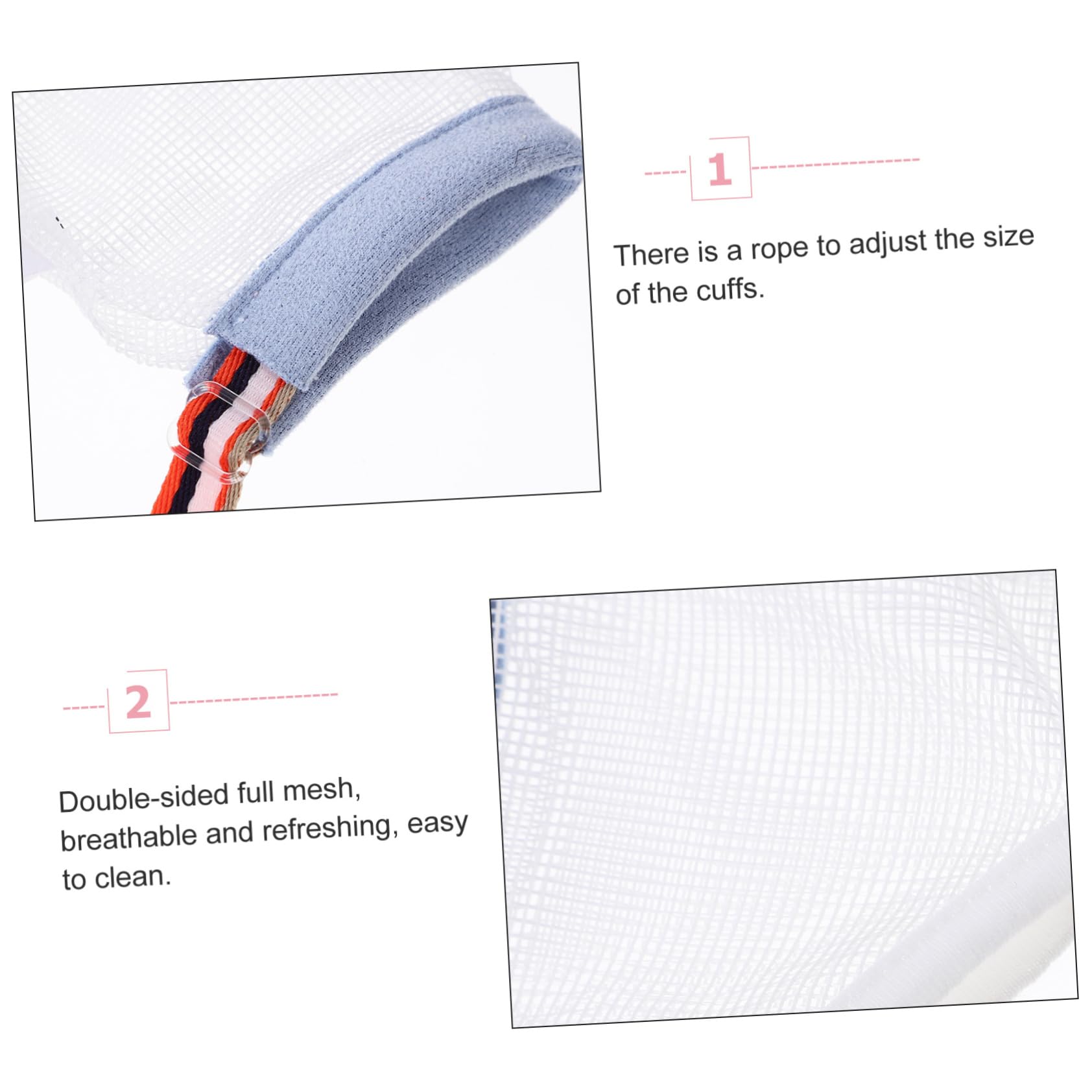 ibasenice 10pares Guantes Para Bebés De Guantes Antisucios Para Chupar Dedos Transpirables y Cómodos Para Prevenir El Chupeteo De Pulgares y Rasguños La Piel