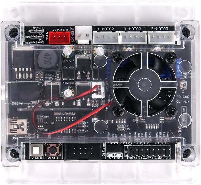 GRBL 1.1f CNC Controller 3-Axis CNC Router Machine Control Board for CNC 3018 Pro 3018 Max 3018Pro-M Milling Machine