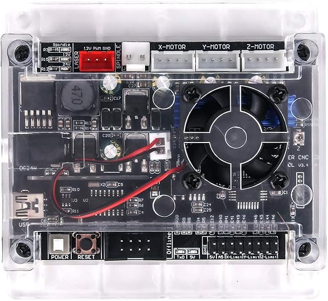 GRBL 1.1f CNC Controller 3-Axis CNC Router Machine Control Board for CNC 3018 Pro 3018 Max 3018Pro-M Milling Machine