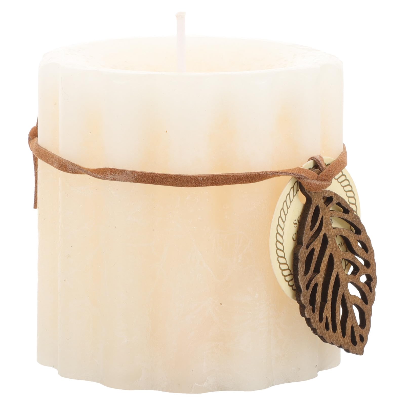 Vela Perfumada Decorativa Cilíndrica de Cera para Hogar