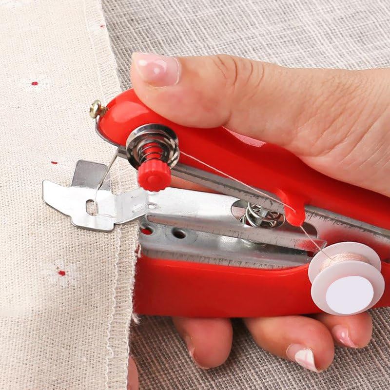 SNAPSHOPECOM home & kitchen Handy Stitching Stapler Machine Pocket Portable Mini Sewing Cordless Hand-Operated Manual Stitch (B0D7Q57P1Q) Amazon Price History, Amazon Price Tracker