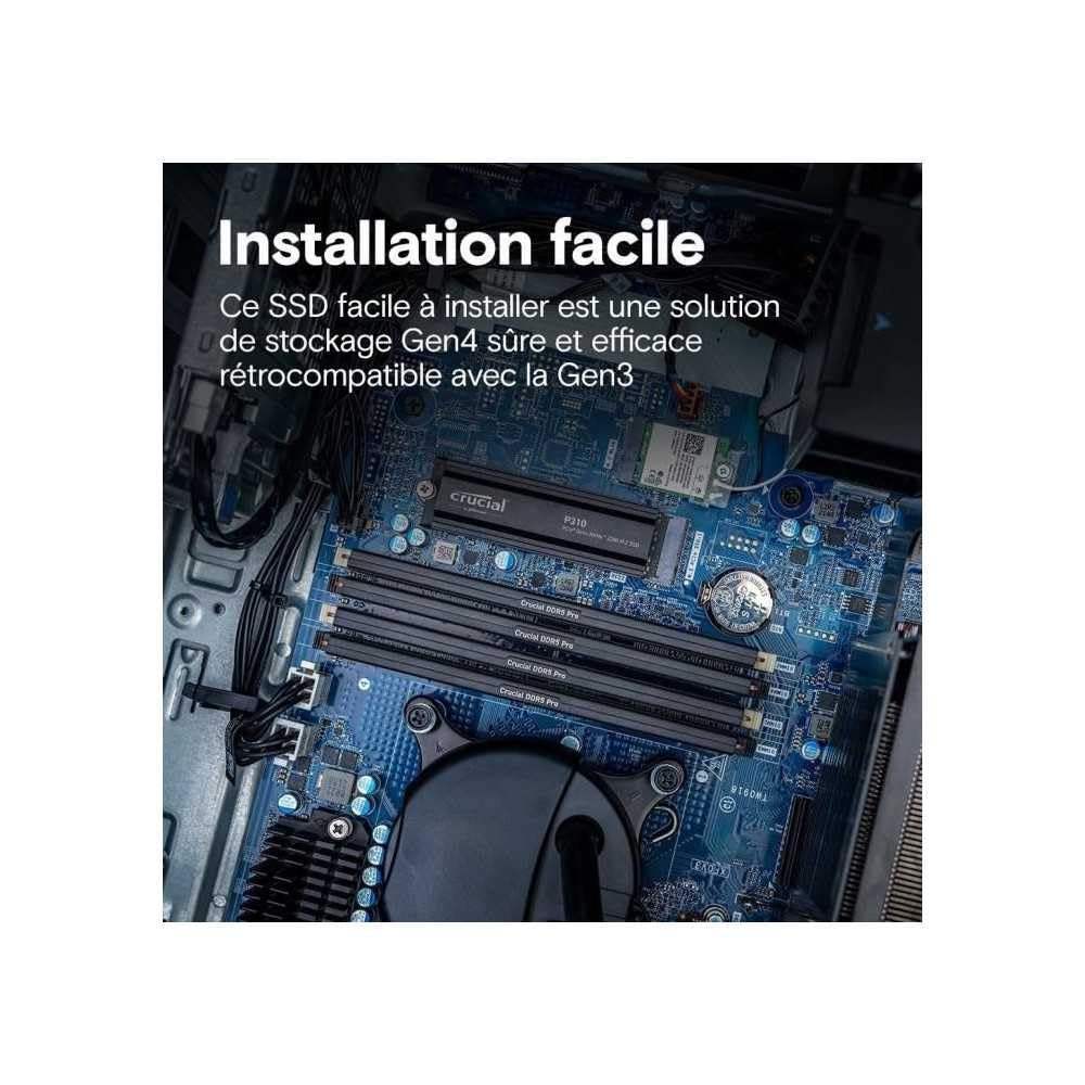 Amazon | Crucial P310 - SSD - 2TB - 内蔵型 - M.2 2280 - PCIe