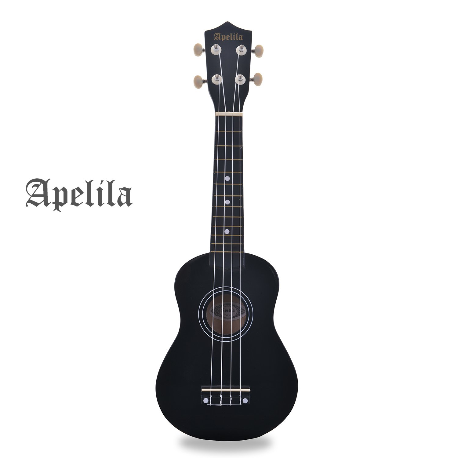 Amazon.com: Apelila 21 inch Soprano Ukulele Acoustic Mini Guitar