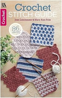 Crochet Stitch Guide-Handy Pocket Sized Guide Packed with 86 Beautiful Stitch Patterns