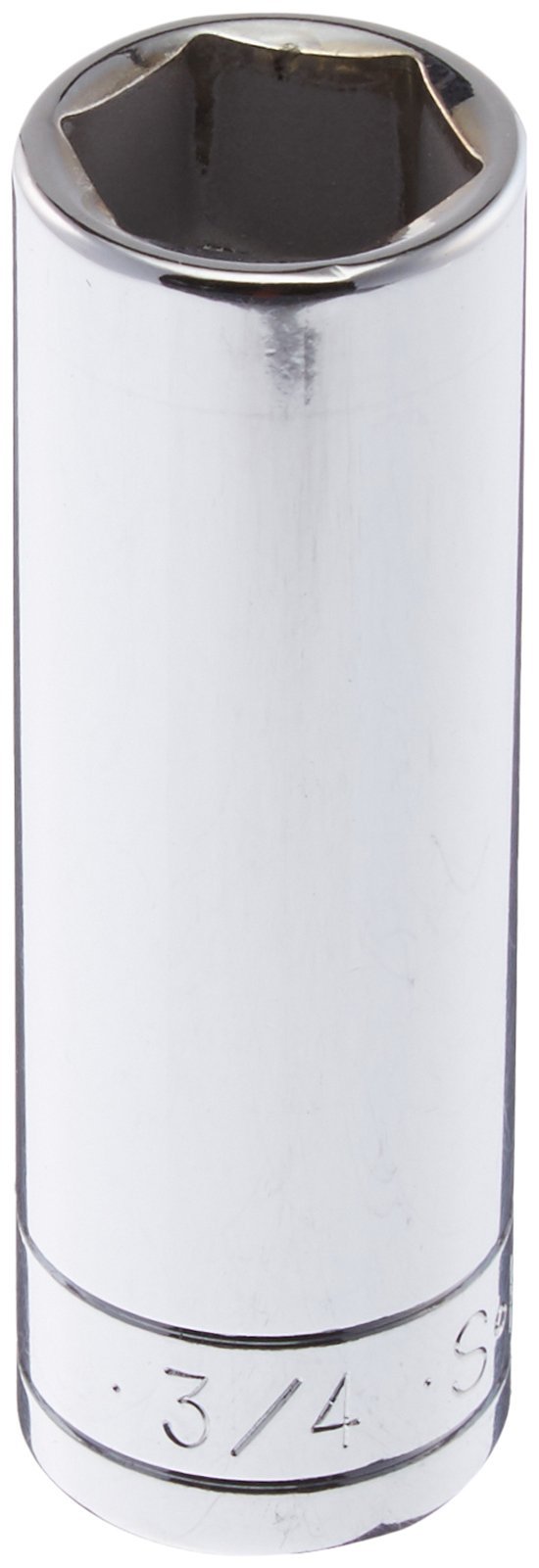 Douille profonde 1/2 SK 41824 anti-arrondissement pour écrou usé 3/4 chrome