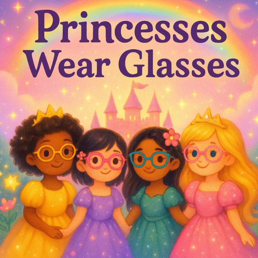 Princesses Wear Glasses: Kids Book About Glasses