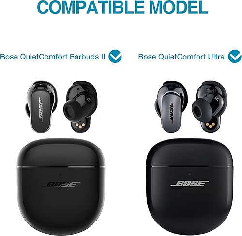Miniatura 23 de SURITCH Fundas protectoras para auriculares Bose QuietComfort II 2022/QuietComfort Ultra/Ultra de 2ª generación, a prueba de golpes, para Bose QC ii