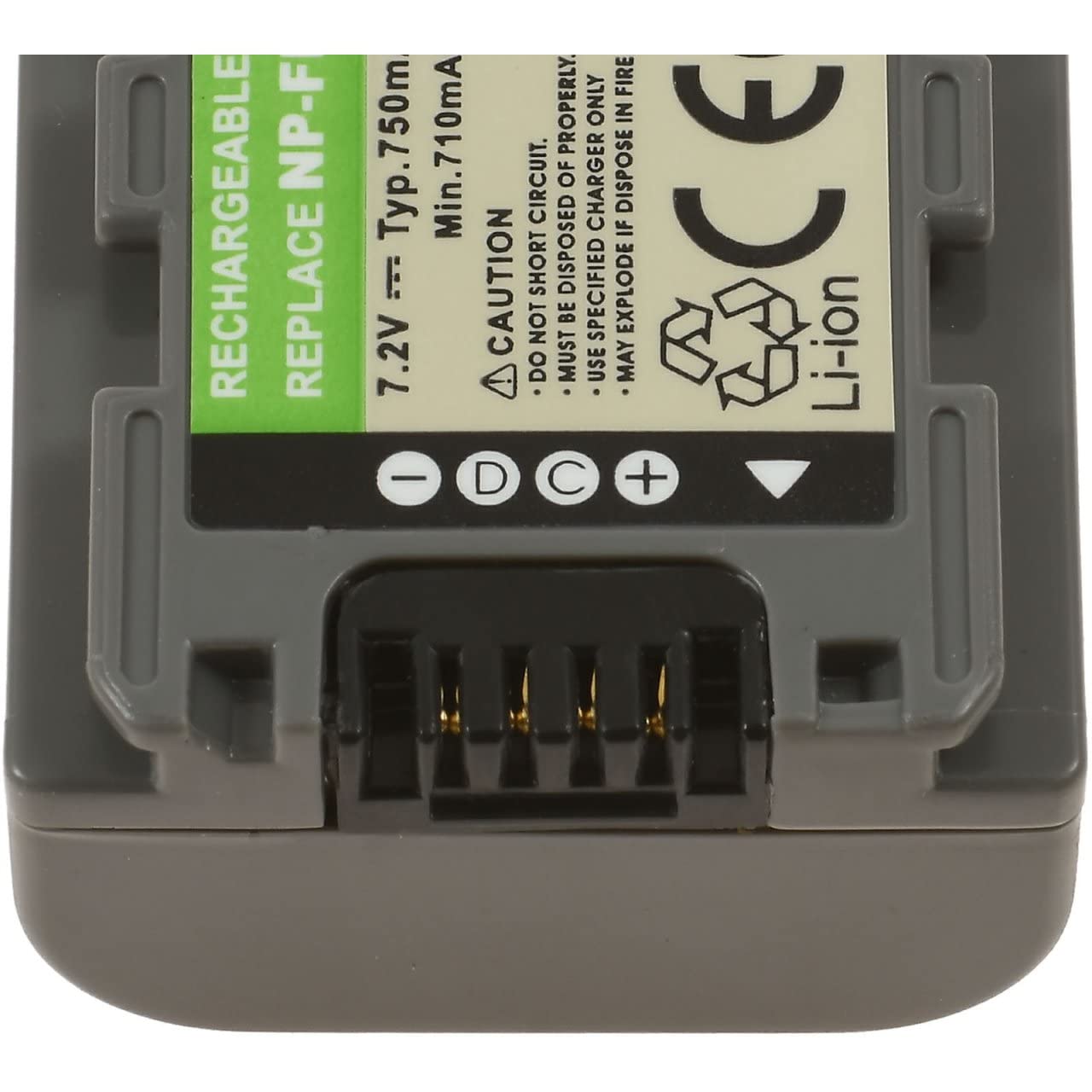 Batería Powery Para Sony NP-FP70 - 1360mAh, 7.2V, Li-Ion, Compatible Con Videocámaras Sony, Recambio De Alta Calidad