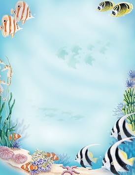 Great Papers! Sea Life Letterhead, 80 Count, 8.5"x11" 2014312