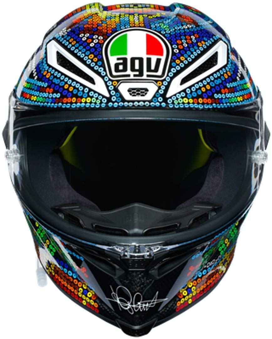 agv pista gp r carbon winter 2018 Valentino Rossi Test Limited Edition Helm Auto & motor Joe Cast Newport 6.5
