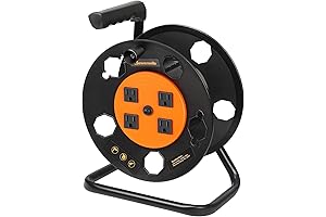 DEWENWILS Retractable Extension Cord Storage Reel