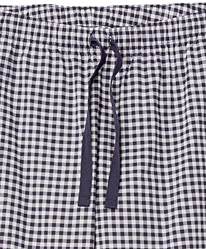Amazon Essentials Women's Poplin Sleep Pant, Blue, Gingham, Large #TOP5