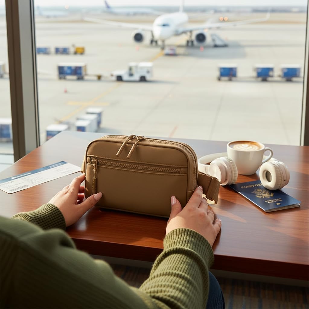 FORZAROCKET Plus Size Fanny Pack, 70-Inch Extended Strap Belt Bag, Crossbody Sling for Women & Men - Image 3