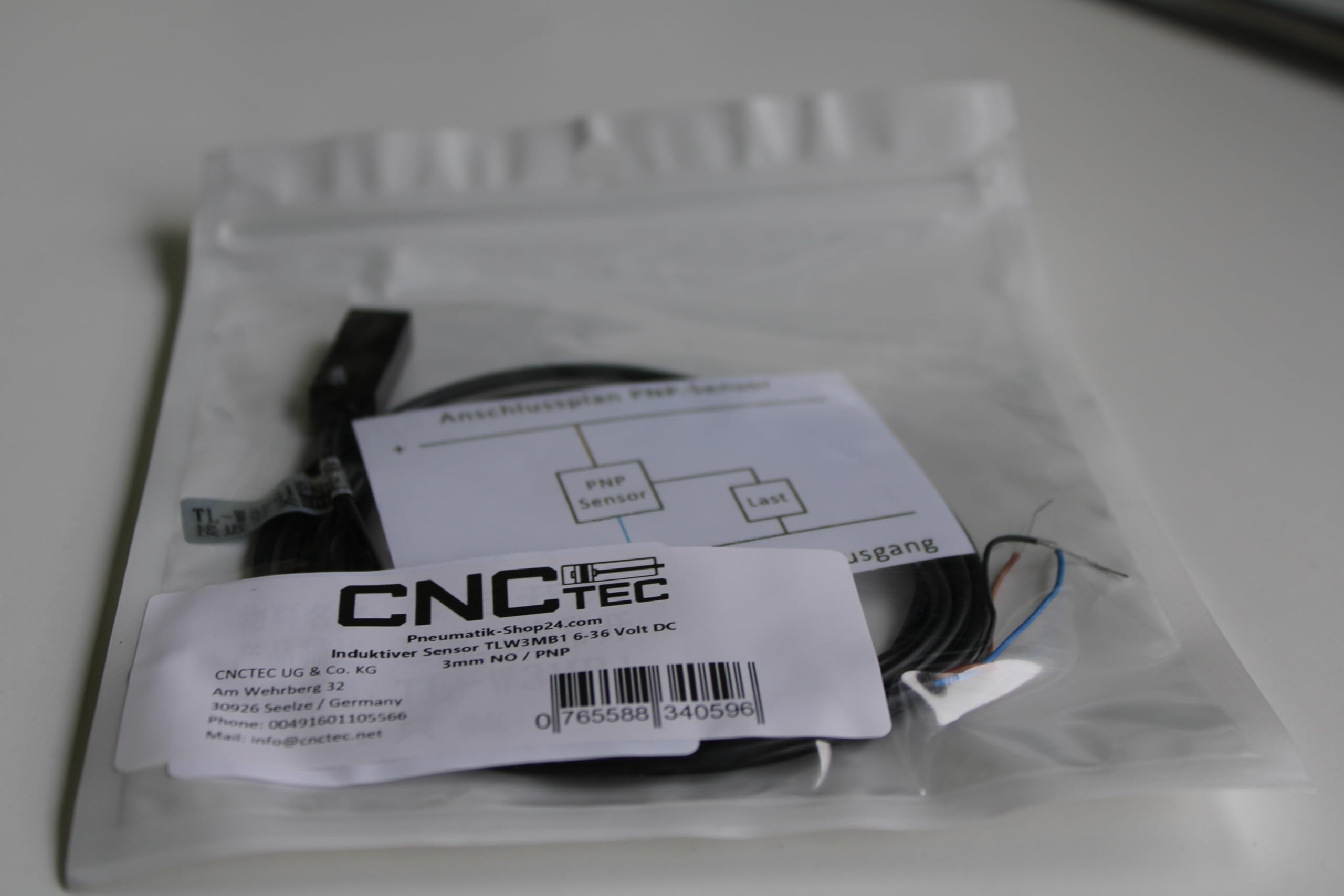 Sensore Induttivo PNP NO Mini 3 Mm - IP65, 6-36V DC, 200 MA, Con LED, Per Arduino E Automazione Industriale - 2