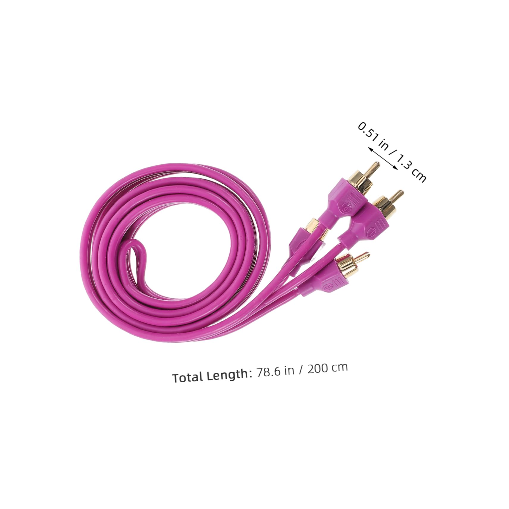 MUELODSIC Car Audio Speaker Wire Kit Audio Cable for Subwoofer and Amplifier Connection Speaker Wire Harness Easy Installation