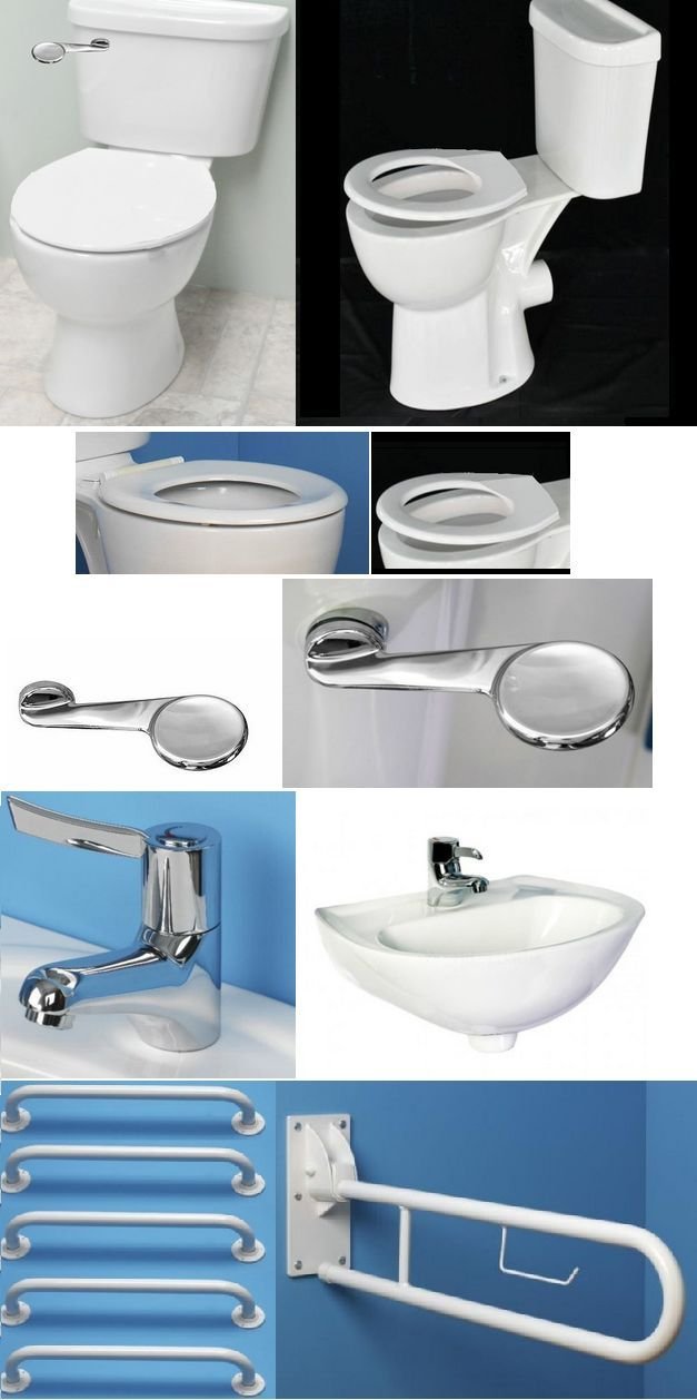 Buy EPLUMB I Care Disabled Bathroom Suite High Doc M Toilet Close