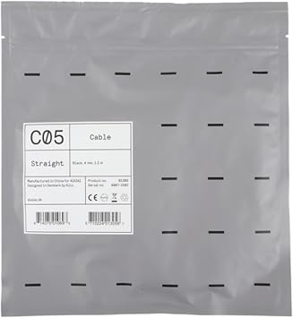 AIAIAI C05 - Straight - Black - 4mm - 1.2m