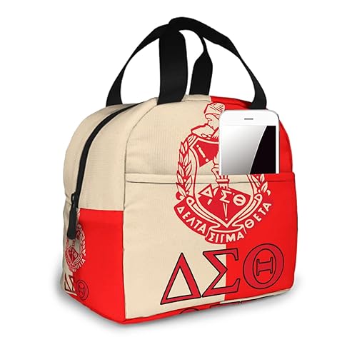 Sorority Paraphernalia Gifts Lunch Bag for Women, Tote Reusable Thermal