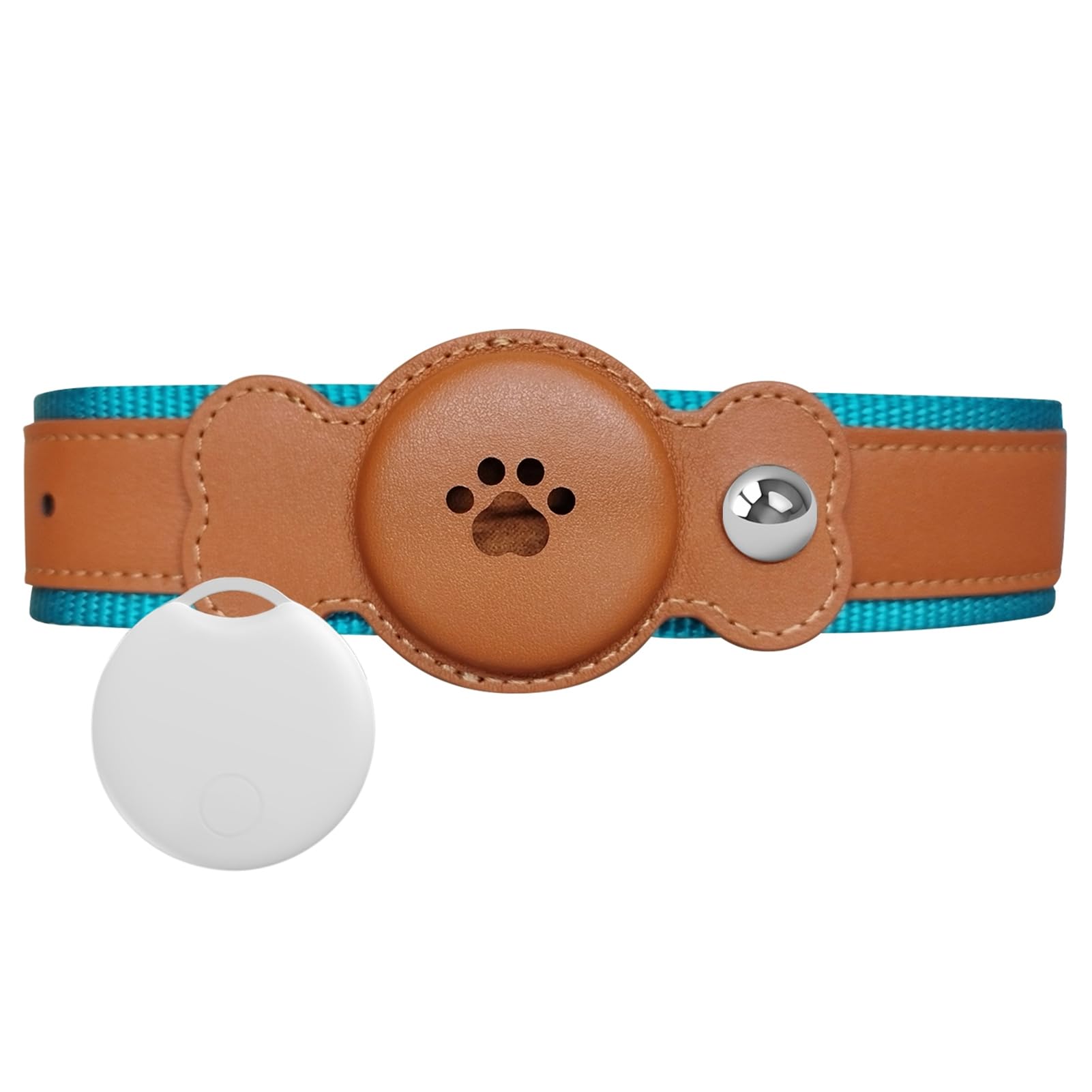 Collier pour animal de compagnie avec traqueur GPS, collier pour animal de compagnie avec GPS étanche, suivi réel de localisation, longue durée de vie, collier réglable pour animal domestique