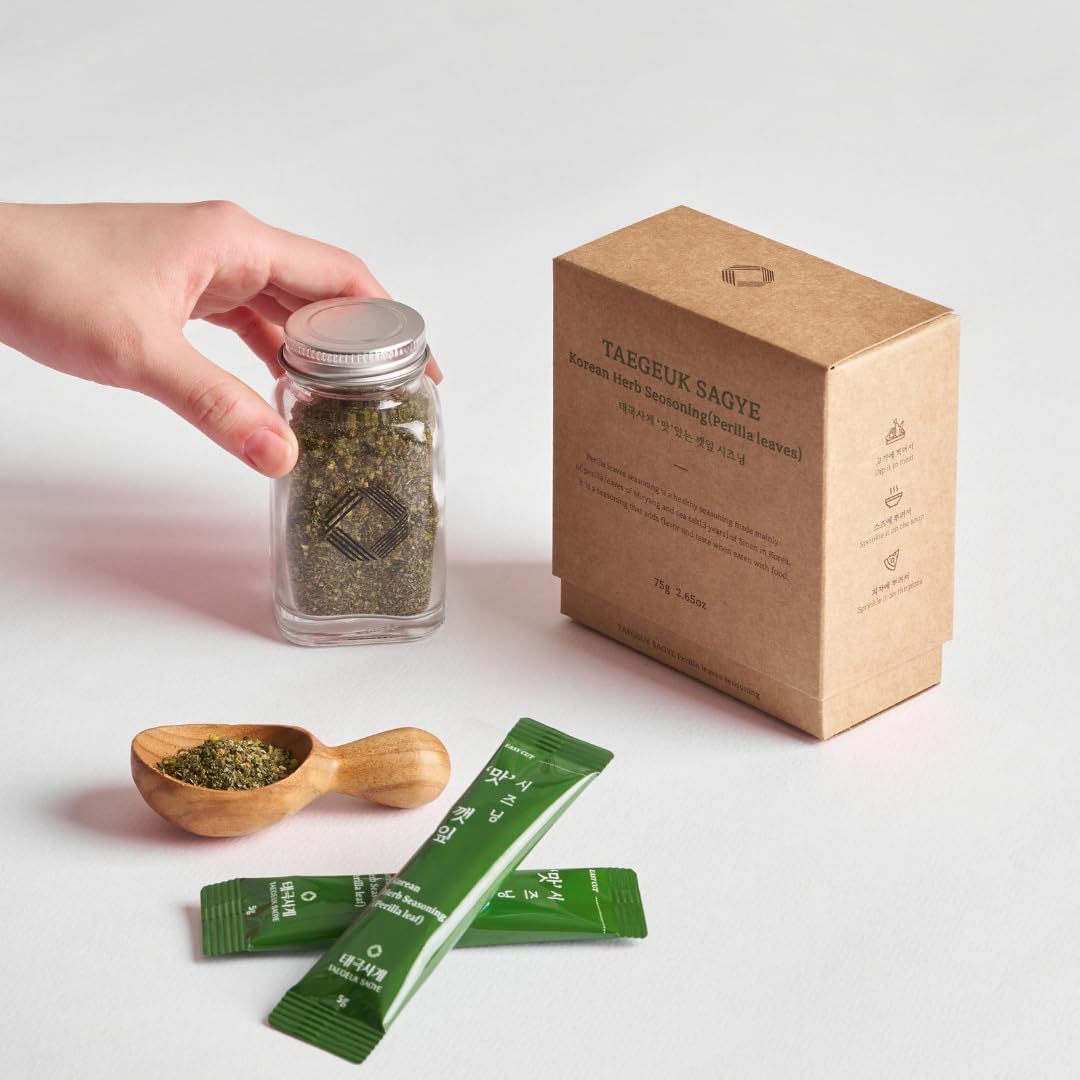 Taegeuk Sagye Korean Herb Seasoning – Authentic Perilla Leaf Blend