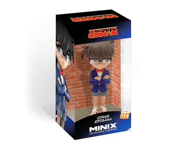Foto 2 de 5 de MINIX Figura Detective Conan (Shinichi Kudo 12 cm) MN14064: Coleccionable para Exhibición. Estatua Detallada…