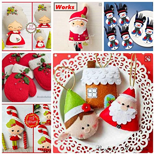 Fogli Feltro Colorato 24 pz Fogli in Feltro e