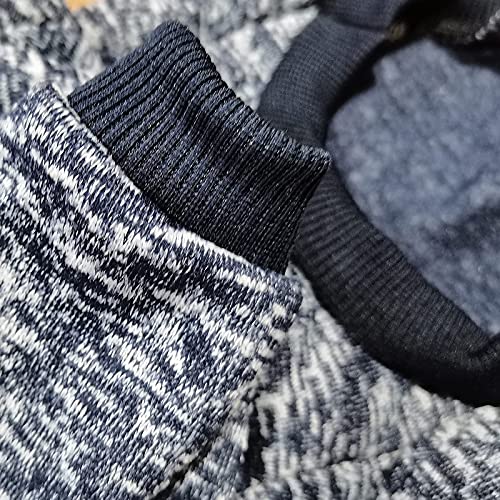 Pack Of 3 Dog Hoodies Knitwear Dog Sweaters Stretchy Pet Clothes Soft Puppy Pullover Cat Hooded Shirts Casual Dog Sweatshirts For Small Dogs Cats Warm Dog Shirts Winter Puppy Sweater (Dark Colors, M) #TOP4