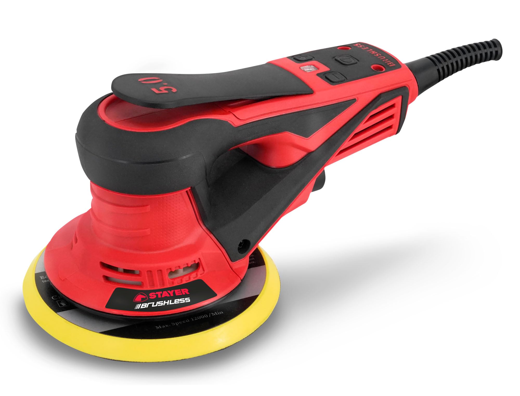 Stayer - Lijadora rotorbital BRUSHLESS PROFESIONAL RO 5 BRUSHLESS