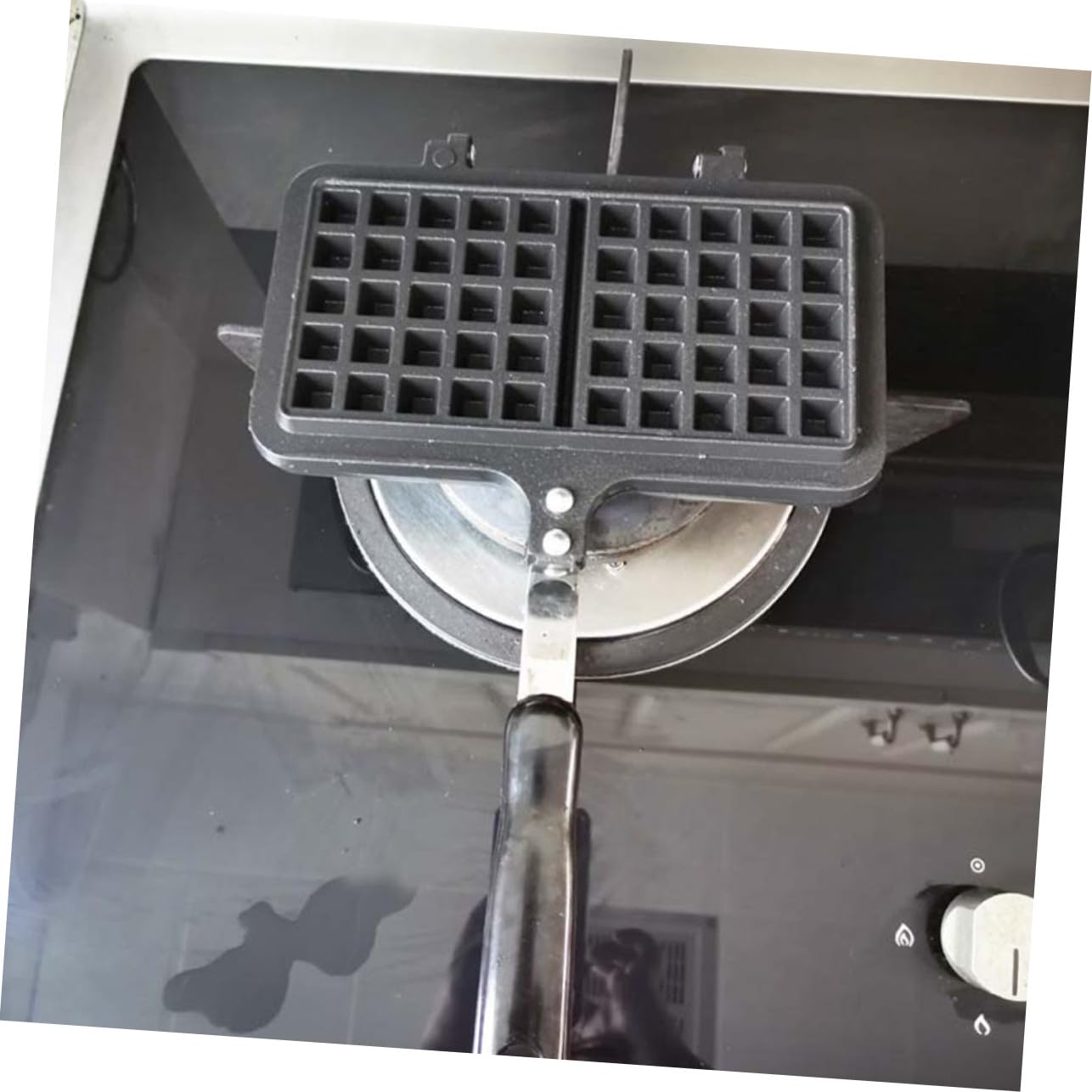 ULTECHNOVO Stampo Per Waffle e Dolci Riutilizzabile in Silicone Alimentare, Utensile Da Forno Ecologico Per Preparazione Fai Da Te in Casa e Pasticceria