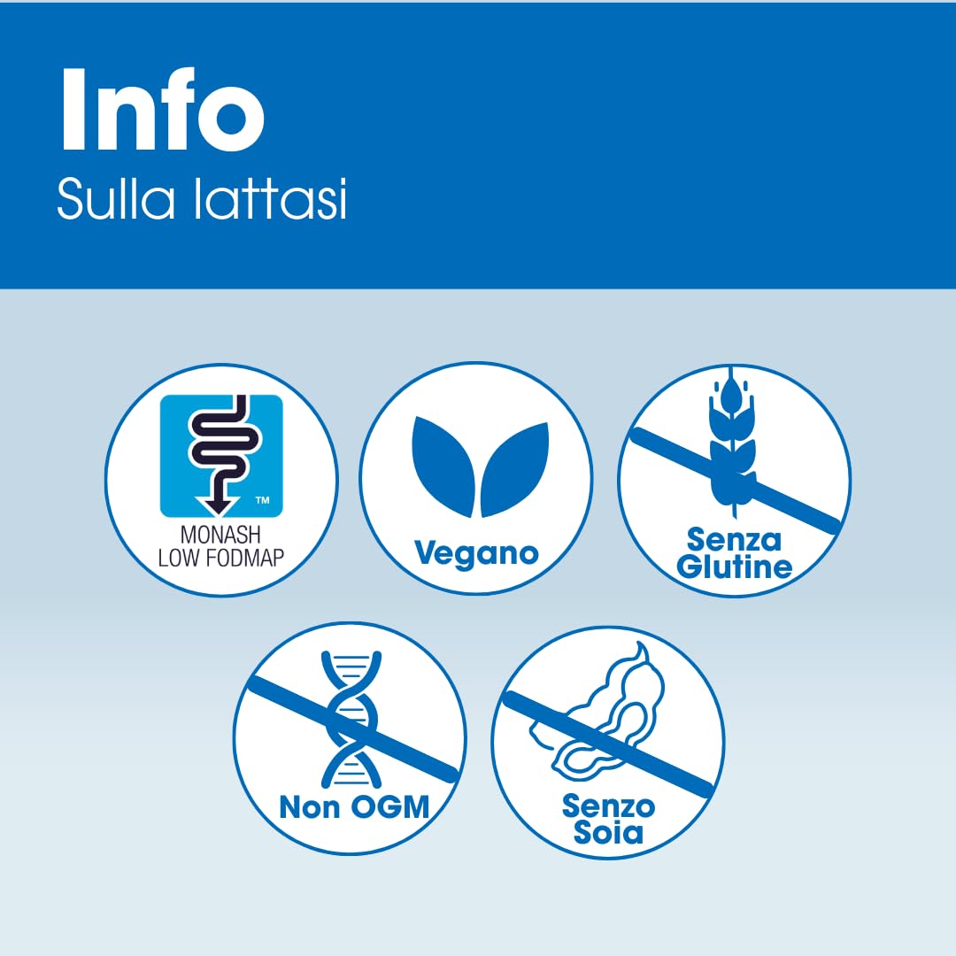 Intoleran Lattasi 20.000 Enzima Digestivo - 150 Compresse divisibili | Enzima Lattasi per l'Intolleranza al Lattosio, Dose più alta, Vegano, Low FODMAP