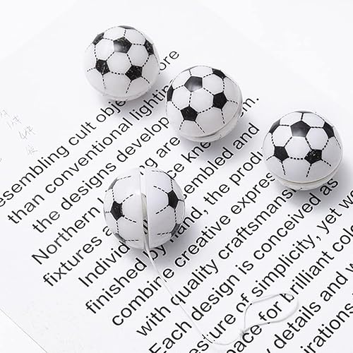 Miniatura 6 de LUOZZY 20 piezas de pelota de fútbol YoYo Funny Football Yo Ball Toy con cuerdas, regalos de fiesta de fútbol