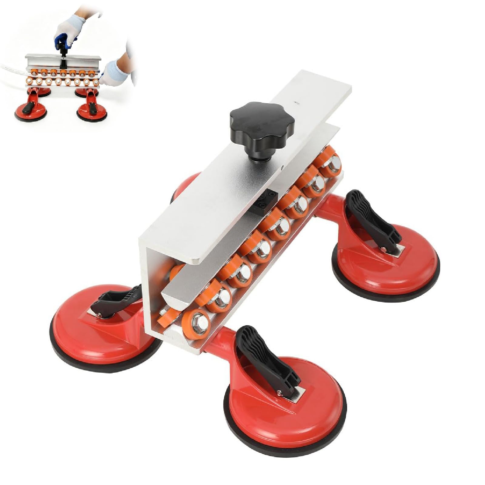 XCSCUK Aluminum Plastic Pipe Straightener, 16-32mm (5/8in-1 1/4in) Manual Tube Straightening Machine,for Copper Hollow Tube Installation