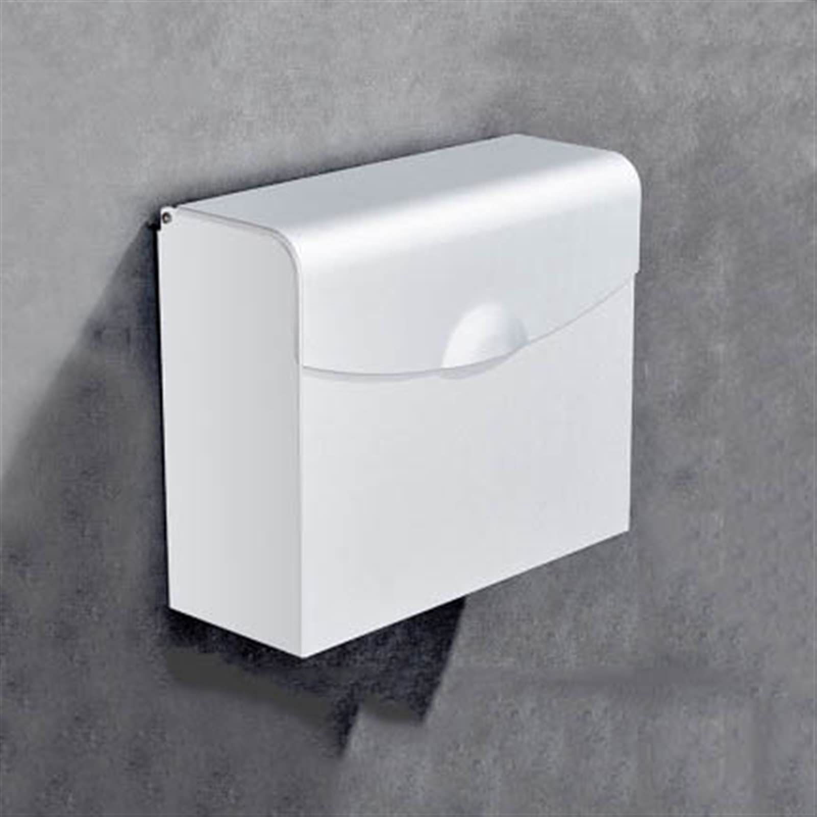 Porte-toilettes mural premium avec tablette de salle de bain design F