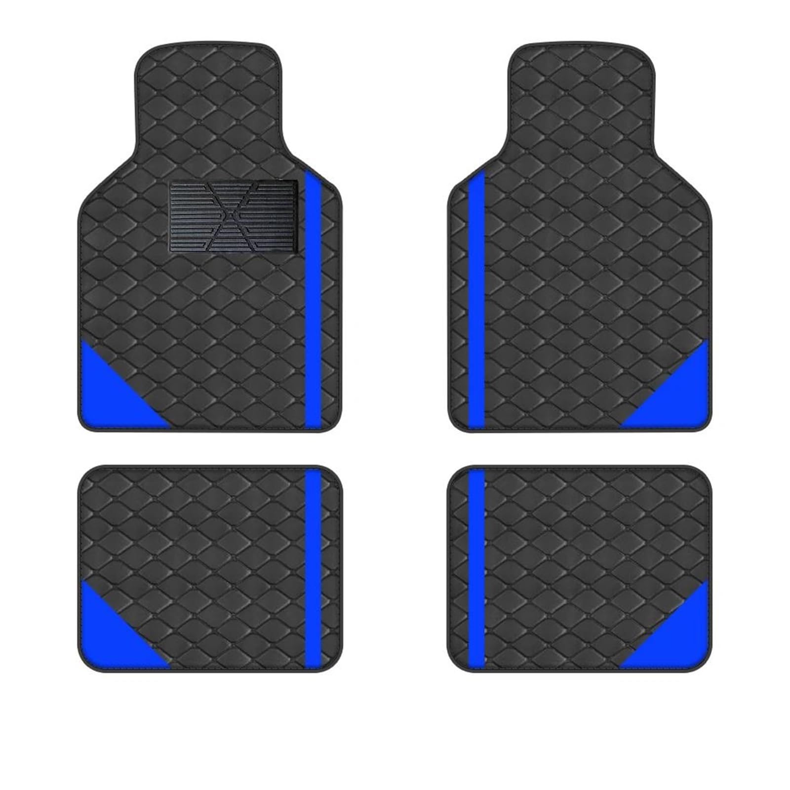 Juego Completo De 4 Alfombrillas Universales para Coche, Incluye Accesorios para El Suelo Y para Interior del