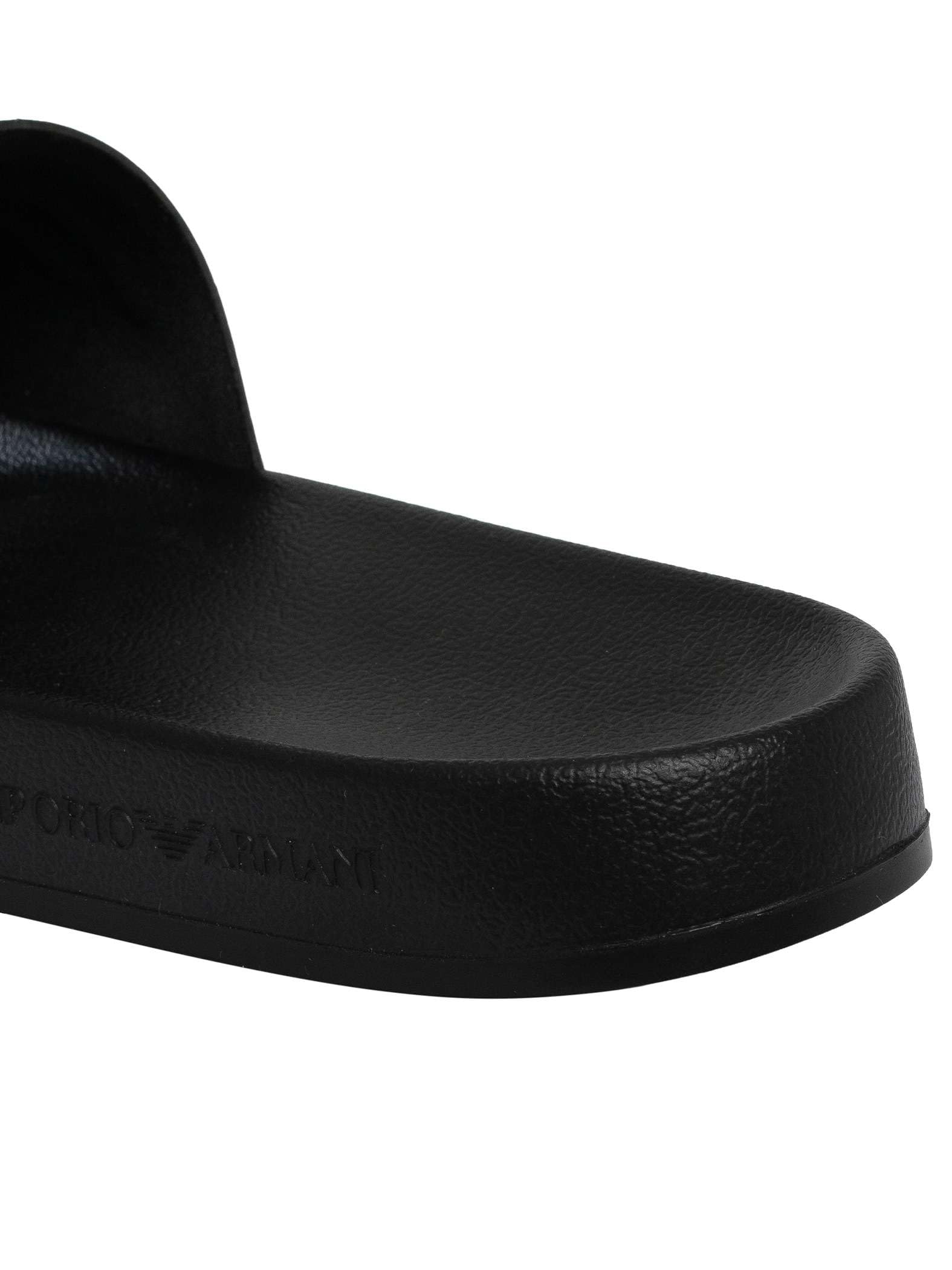 Emporio Armani Sandales à brides pour homme, idéales pour la mer, la piscine et la plage, article EX000042 AF22189