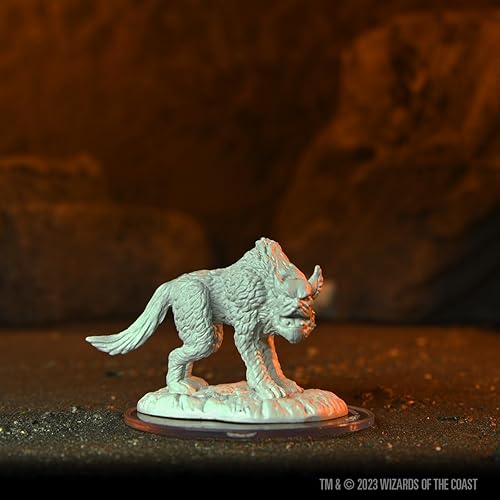 Miniatura 2 de WizKids Las maravillosas miniaturas de Nolzur de Calabozos y Dragones: Kit de pintura - Yeth Hound