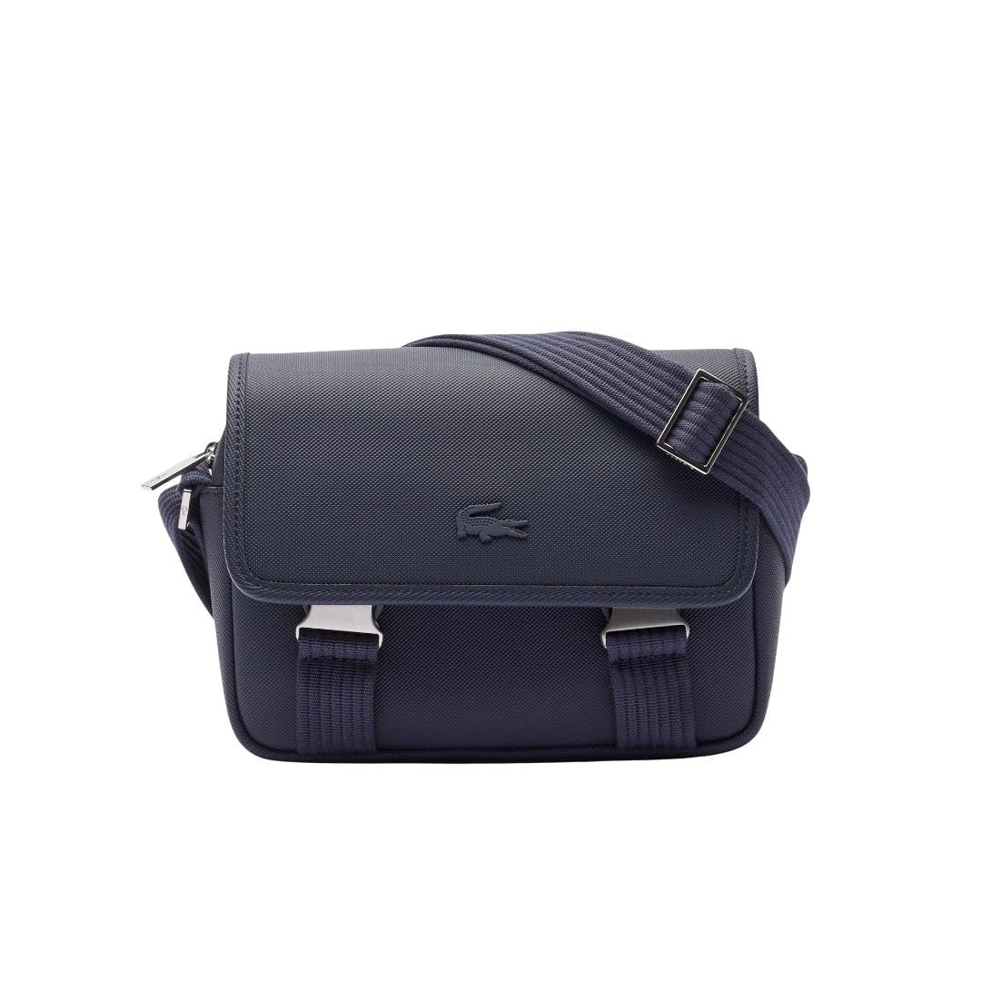 

                                                    Lacoste Men's Classic Messenger Bag, Marine, One S