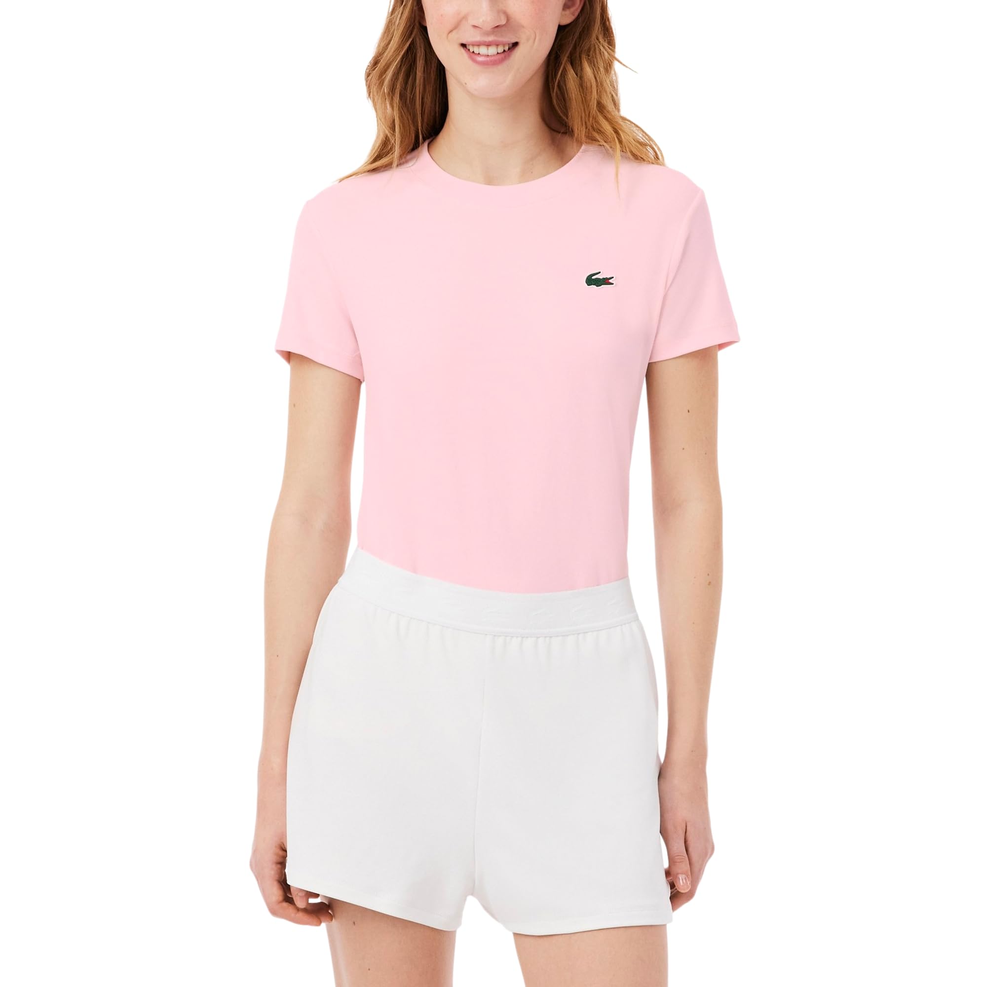 

                                                    Lacoste Women's Slim Fit Ultra Dry Stretch Sport T