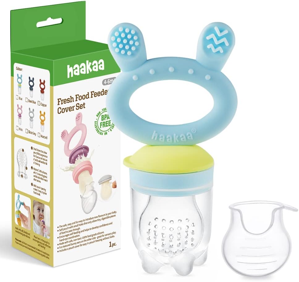 Haakaa Baby Fresh Food and Fruit Feeder Pacifier Silicone Feeder