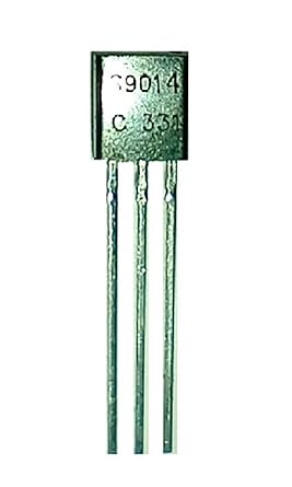 Steko (50 Pieces) S9014 NPN Transistor 50V 100mA For Switching And Amplifier Electronic Components For Electronic Circuit Repair | DIY Science Projects