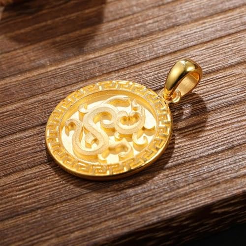 Colgante Dragón y Fénix Oro 10K Unisex