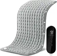 Almofada Térmica Elétrica Calmante, Almofadas de Aquecimento Elétrico Alívio, Almofada de Aquecimento Elétrica para Alívio de Dor, Almofada de Aquecimento Cobertor Elétrico Aconchegante com Proteção（110V）