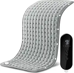 Almofada Térmica Elétrica Calmante, Almofadas de Aquecimento Elétrico Alívio, Almofada de Aquecimento Elétrica para Alívio de Dor, Almofada de Aquecimento Cobertor Elétrico Aconchegante com Proteção(110V)