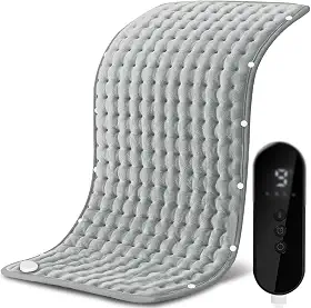 Almofada Térmica Elétrica Calmante, Almofadas de Aquecimento Elétrico Alívio, Almofada de Aquecimento Elétrica para Alívio de Dor, Almofada de Aquecimento Cobertor Elétrico Aconchegante com Proteção（110V）