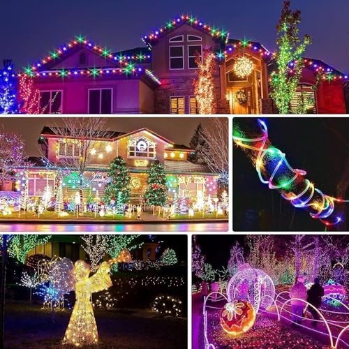 Image of Smart Fairy Lights with USB Powered, Remote, App, USB Control Music Sync Copper Wire 10M 100 LEDs for Perfect for Home Decoration Light, Diwali Navratri Festival, Room Decor (String Light)