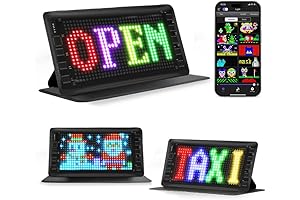 Rechargeable Mini LED Scrolling Display for Enhanced Communication