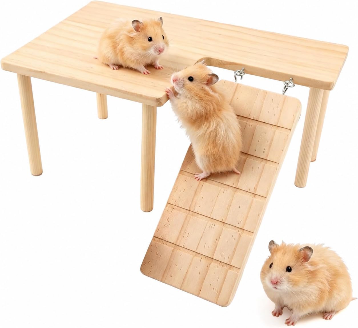 Wooden Hamster Platform for Cage