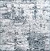 Rugshop Distressed Abstract Square Area Rug 6'6
