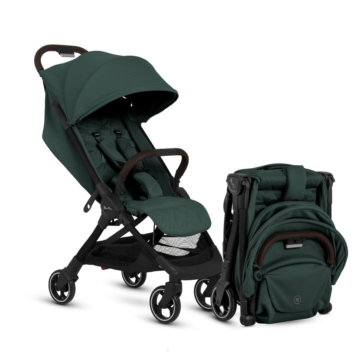 Silver Cross Clic Compact Stroller – Lightweight Travel Stroller for Newborn to Toddler (Birth to 55 lbs), One-Hand Fold, Lie-Flat Seat, Airplane Cabin Approved, UPF50+ Canopy (Conifer) Silver Cross Clic Compact Stroller – Lightweight Travel Stroller for Newborn to Toddler (Birth to 55 lbs), One-Hand Fold, Lie-Flat Seat, Airplane Cabin Approved, UPF50+ Canopy (Conifer)