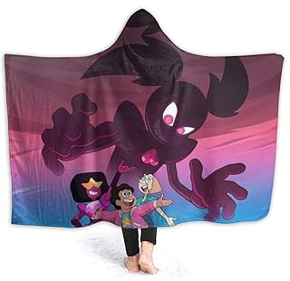 leyhjai Manta con Capucha de Microfibra Ultra Suave ST-Even The Crystal GEM Ligera para Todas Las Estaciones Hypoa 60"x50